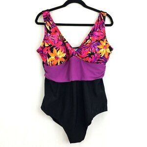 Tropical Escape Plus 20W Bathing Swim Suit 1 pc
